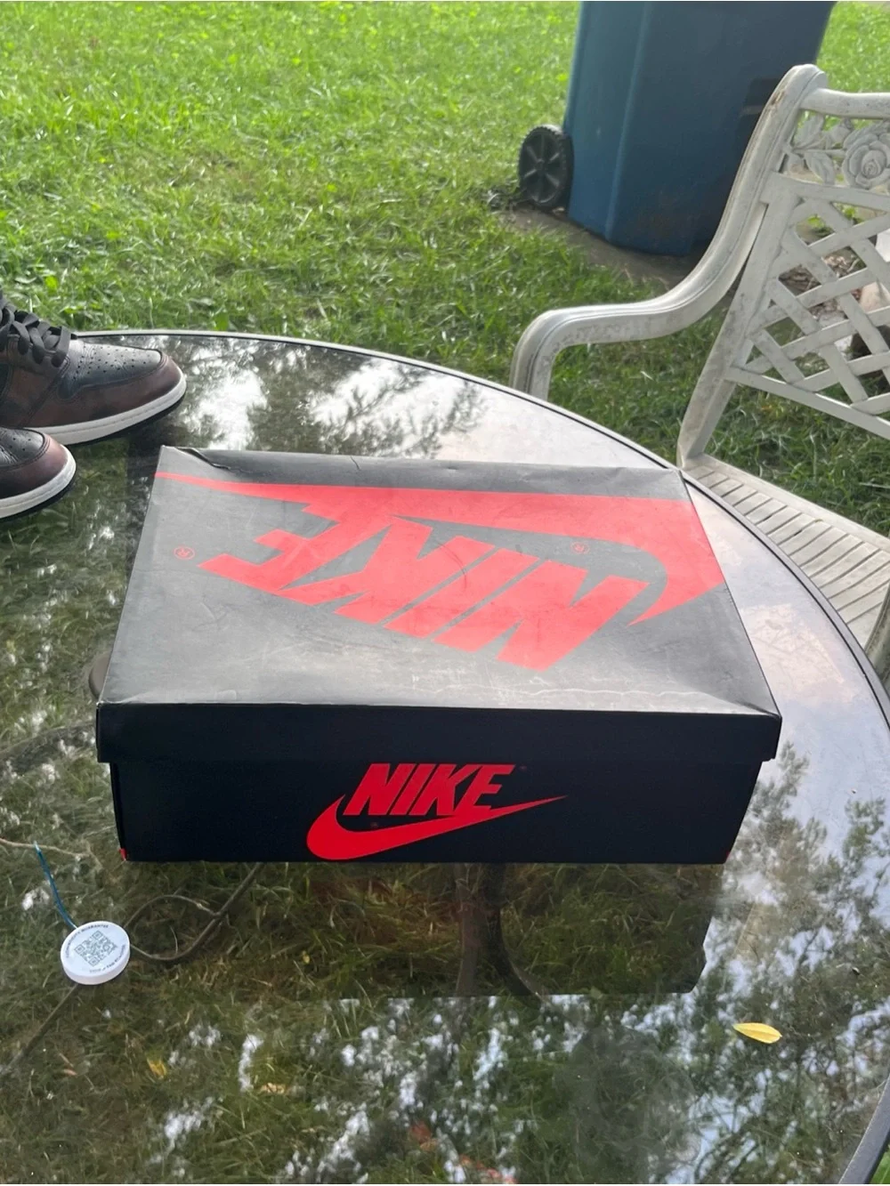 Jordan 1 High-Top Sneakers rust